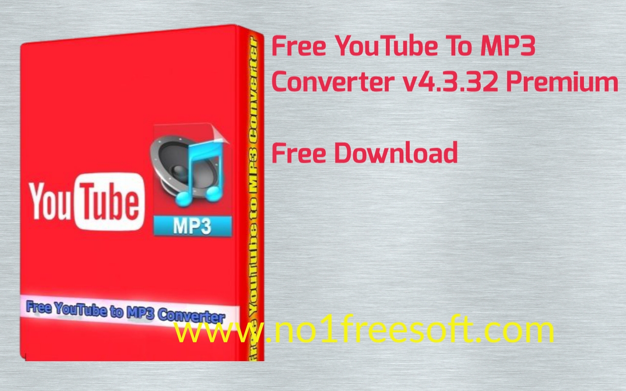 Free YouTube to MP3 Converter Premium 4.3.98.809 instal the last version for windows