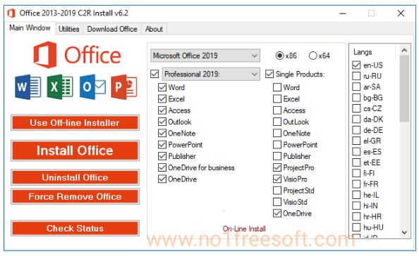 Office 2013-2021 C2R Install 7 Free Download