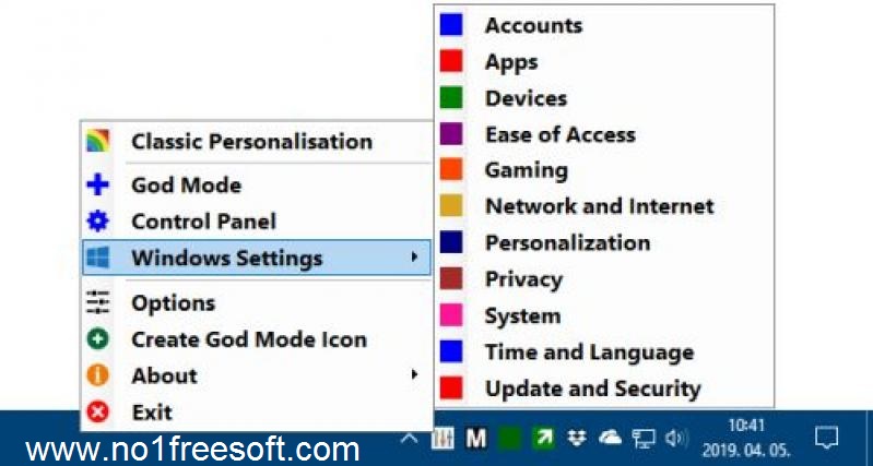 Win10 All Settings 2.0.2.26 Free Download