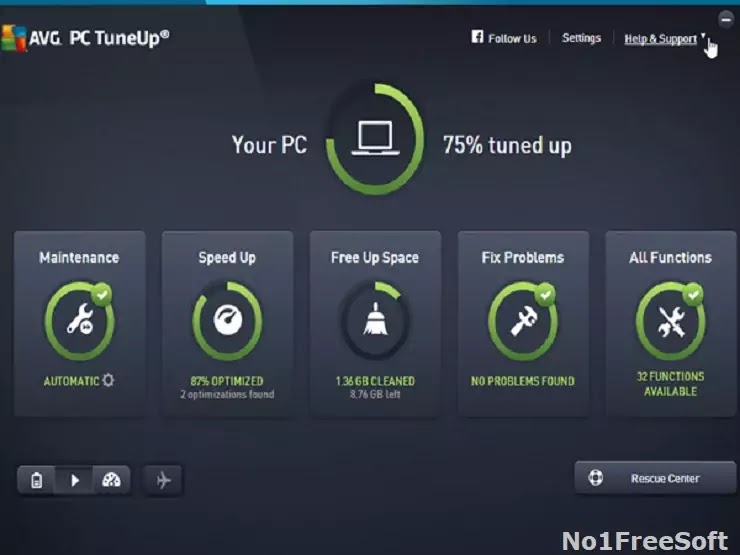 AVG PC TuneUp 20.1 Free Download