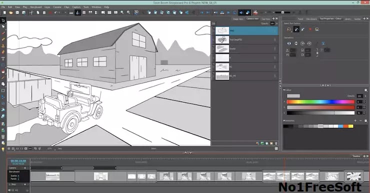 Toon Boom StoryBoard Pro 20.10 Free Download