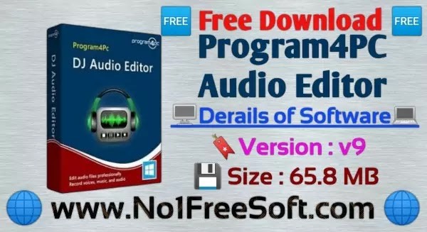 Program4PC Audio Editor 9 Free Download