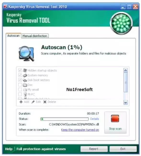 kaspersky virus removal tool free download full version