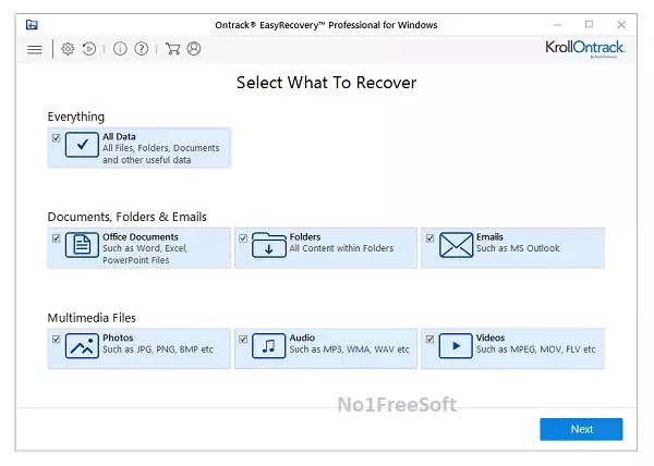 Ontrack EasyRecovery Professional 15 Free Download