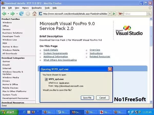 Visual FoxPro 9 Free Download