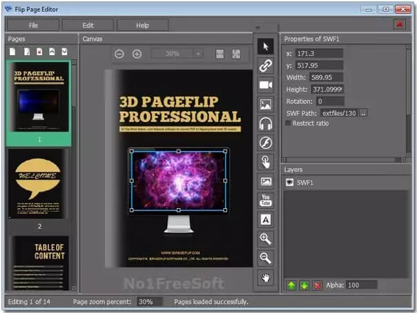 3D PageFlip Standard 2 Free Download