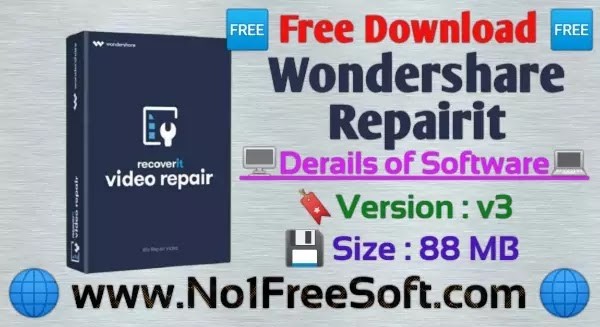wondershare repairit video repair