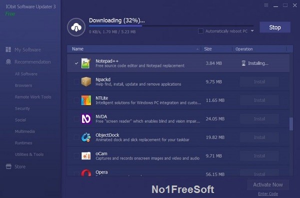 IObit Software Updater Pro 5 Free Download