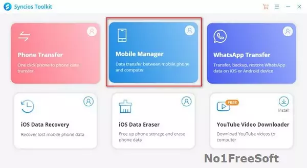 Syncios Data Transfer 3 Direct Download Link