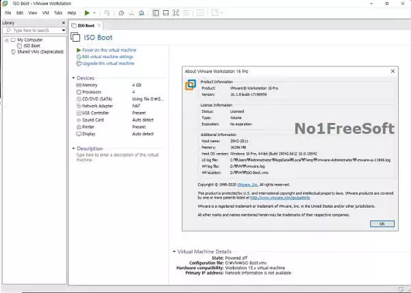 VMware Workstation Pro 16 Full Version Download
