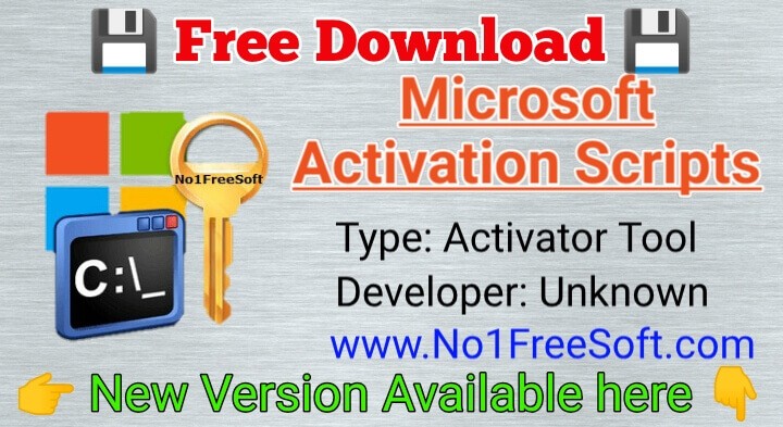 Microsoft Activation Scripts Download