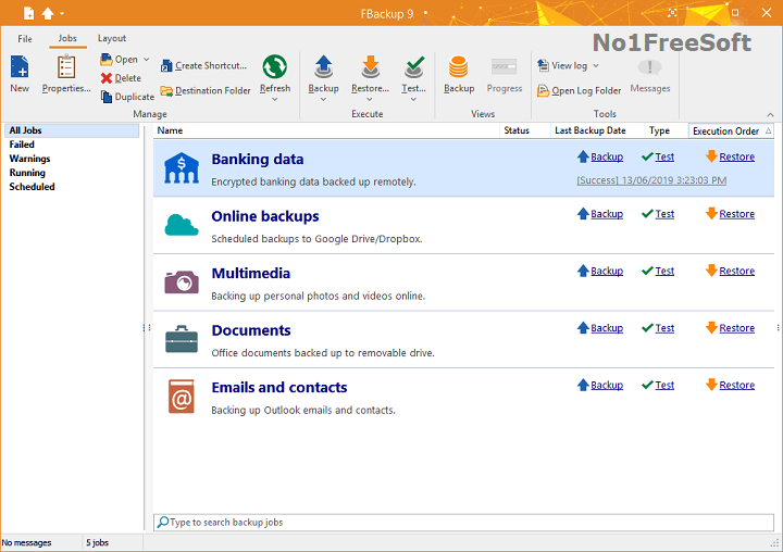 FBackup 9 One Click Download Link