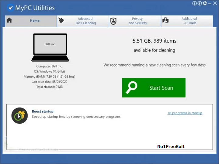 MyPC Utilities 7 Free Download