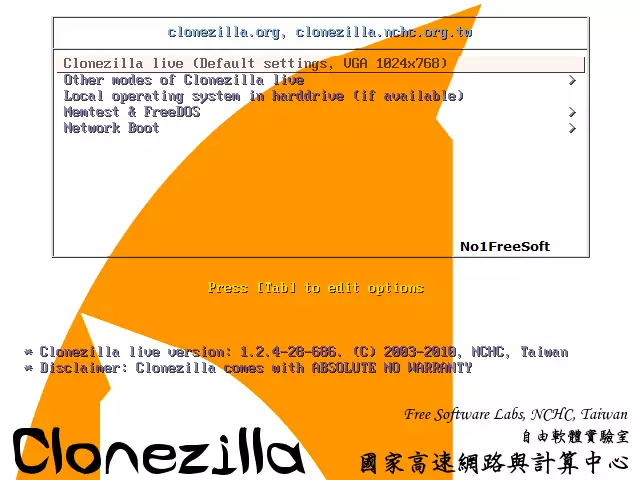 CloneZilla Live 3 Free Download