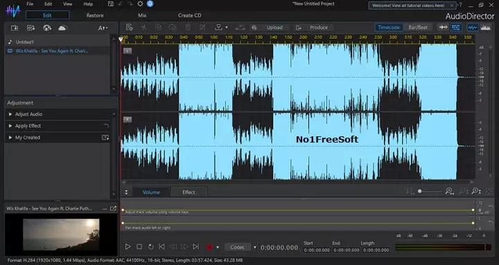 CyberLink AudioDirector 12 Free Download
