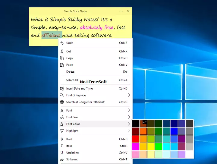 Simple Sticky Notes 5 Free Download