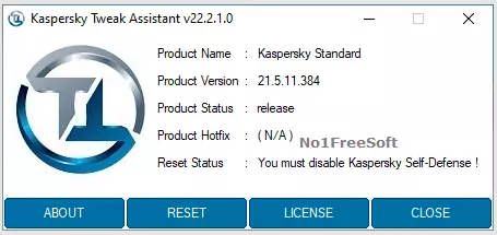 Kaspersky Tweak Assistant 22 Free Download