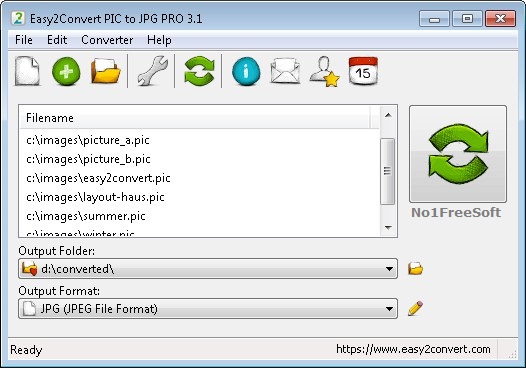 Easy2Convert PIC to JPG Pro 3 Free Download