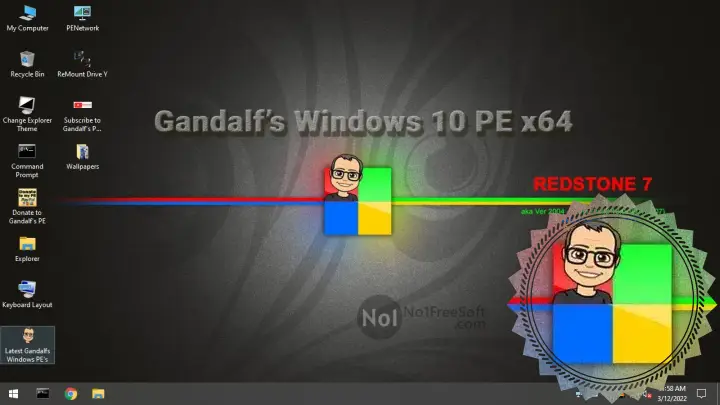 Gandalf’s Windows 10PE Free Download