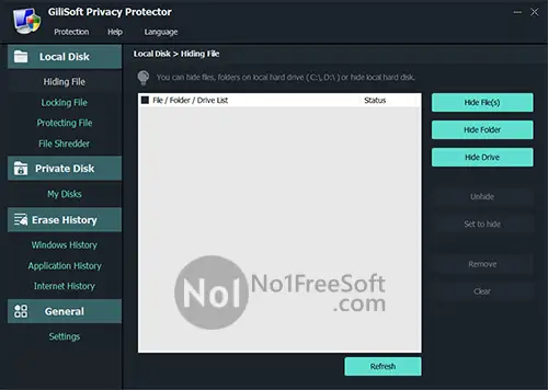 GiliSoft Privacy Protector 11 Free Download
