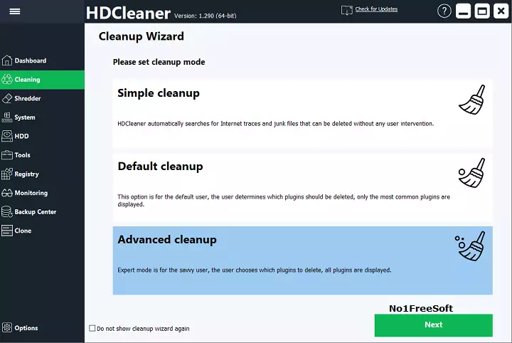 HDCleaner 2 Free Download
