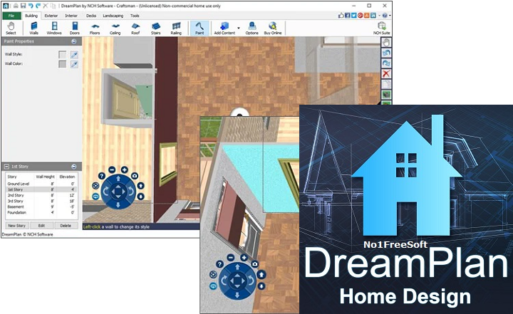 NCH DreamPlan Plus 7 Free Download