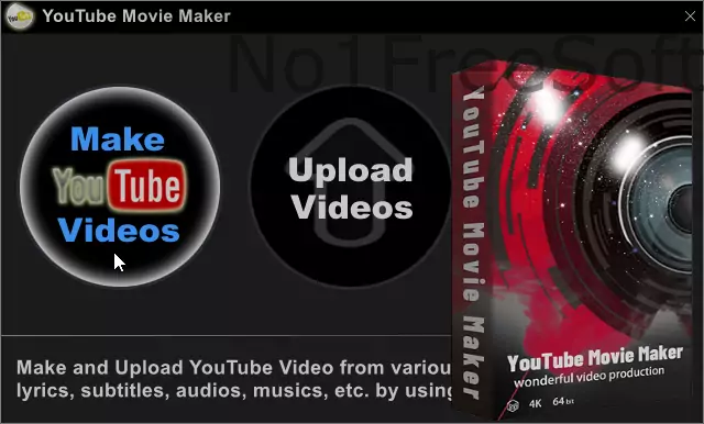 YouTube Movie Maker Platinum 22 Free Download