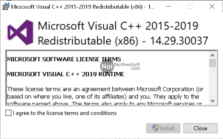 Microsoft Visual C++ One Click Download Link