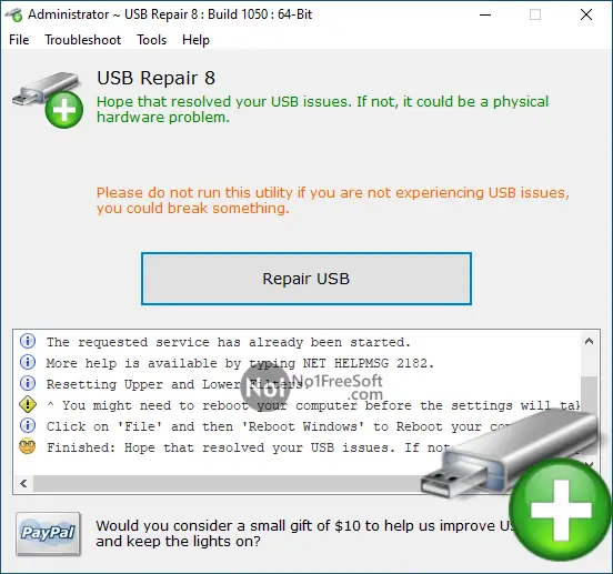 RizoneSoft USB Repair 9 Full Version Download