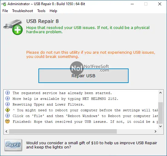 RizoneSoft USB Repair 9 Direct Download Link