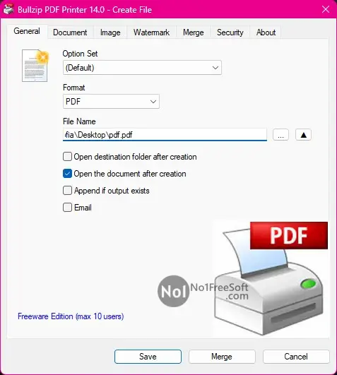 Bullzip PDF Printer 14 One Click Download Link